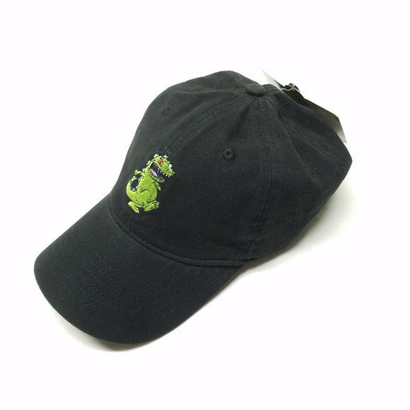 Nickelodeon Rugrats REPTAR | Black Adjustable Hat - Picture 1 of 8